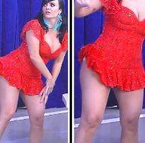 Valentina francavilla mostrando a calcinha