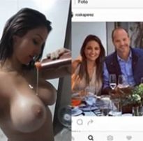 Lara esposa do comentarista do azteca esportes gravou um vídeo pra seu esposo