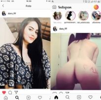 Manda nudes novinha: fotos amadoras da novinha rebolando pelada no seu perfil do instagram