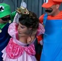 Mario e luigi comem princesa 🍄